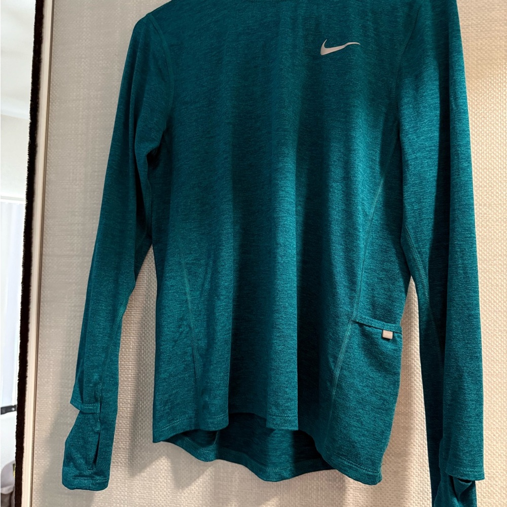 Nike Turquoise running Long Sleeve Top